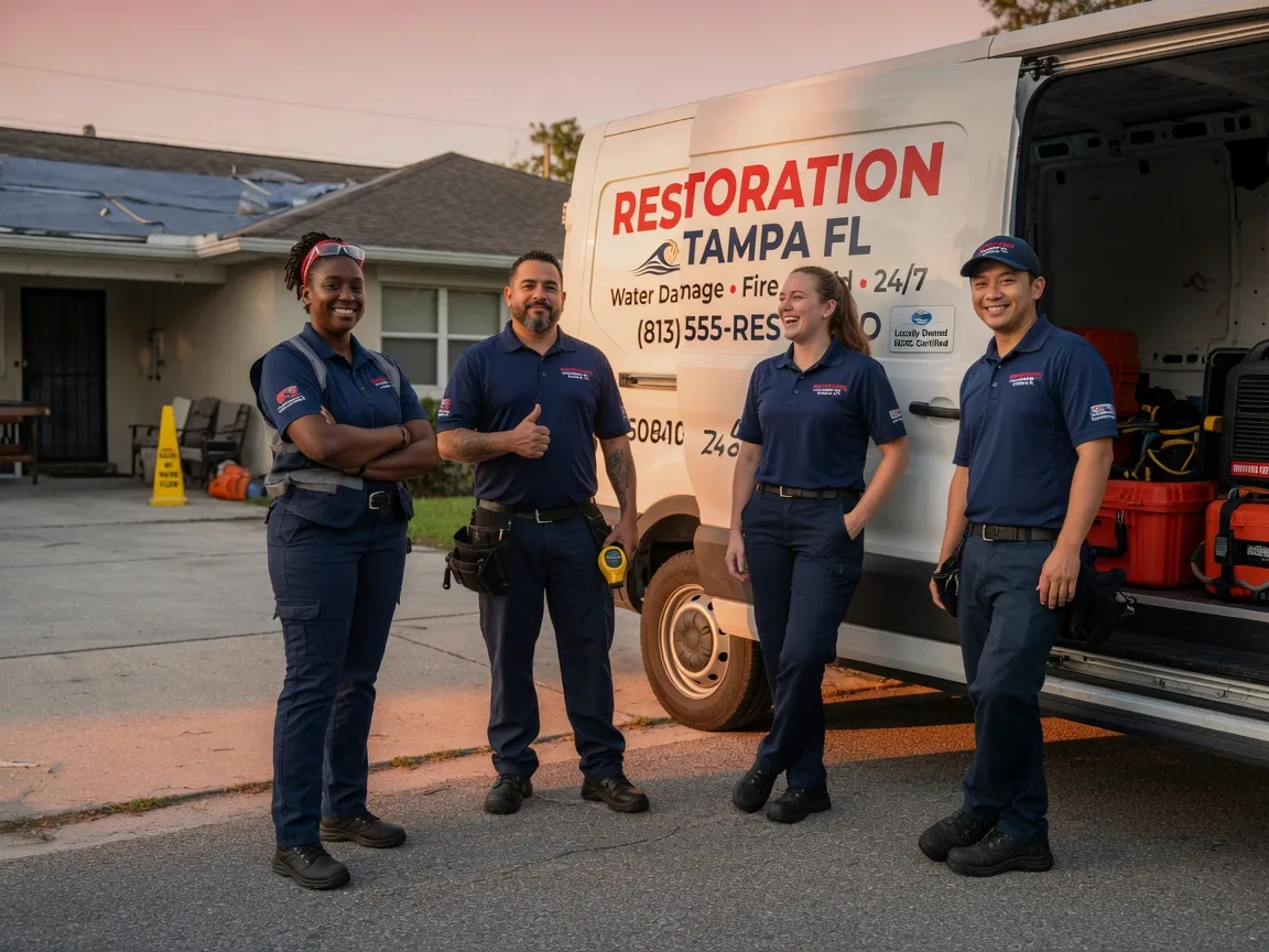 Water Damage Restoration company in Parmelee, SD